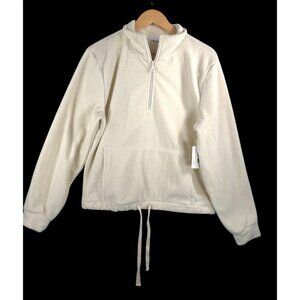 Beyond Yoga Women's New Terrain quarter zip pullover sz S